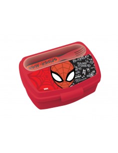 spiderman-portamerenda-con-posate
