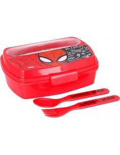 spiderman-portamerenda-con-posate 2