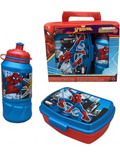 spiderman-gift-box-borraccia-+-portamere 2