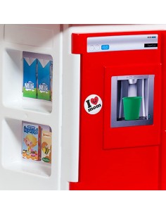 cucina-molto-red-con-luci 2