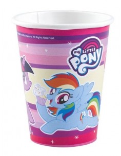 my-little-pony-bicchieri-carta-266ml-pz8