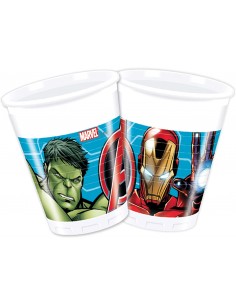 AVENGERS BICCHIERI 200ML PZ8 2